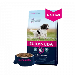 Eukanuba Medium Adult karma pełnoporcjowa z kurczakiem 3kg