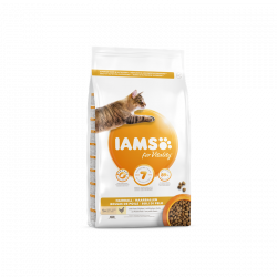 IAMS Adult Cat Hairball (kana) 10kg