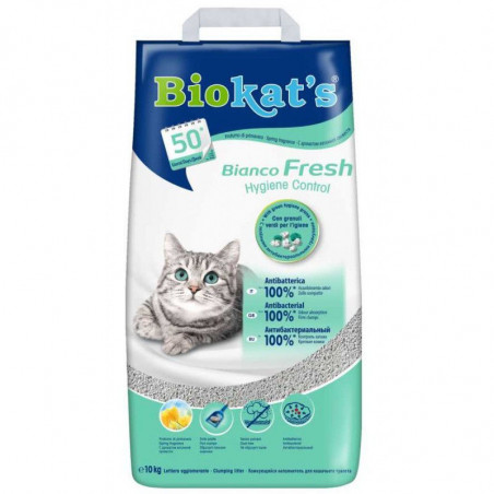 Biokat's Bianco Fresh Higieniczny suchy żwirek dla kota 10kg|Gimborn