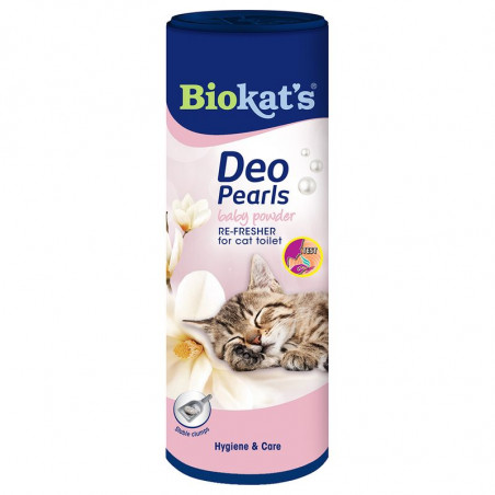 BIOKAT'S DEO PEARLS BABY POWDER allapanu lõhna kõrvaldav pulber 700g|BIOKAT'S