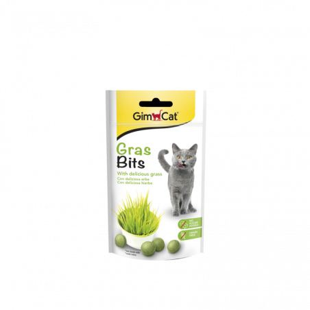 GimCat Grasbits gardumi kaķiem ar zāli 50g|Gimcat