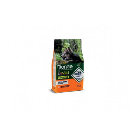 M04787 Monge Dry Dog Puppy&Junior GRAIN FREE pīle un kartupeļi 2,5 kg|Monge