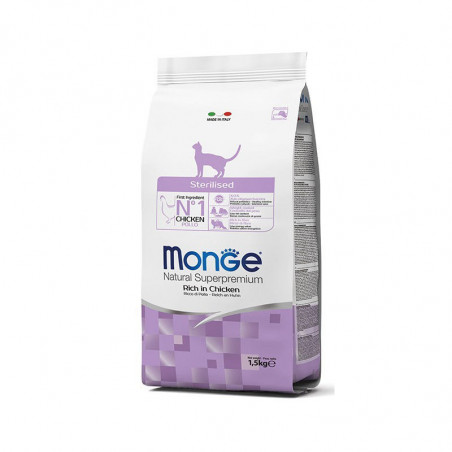 Monge Steriliseeritud täiskasvanud (kana) 1,5kg|Monge