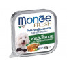 Monge Fresh paštetas šunims su vištienos gabalėliais ir daržovėmis100g|Monge
