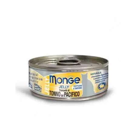 M07054 Monge Jelly - Wet Cat Kuldkala tuunikala želees 80 g|Monge