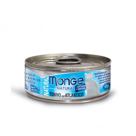 Monge kons.pašaras katėms su Atlanto tuno gabalėliais savo sultyse 80g|Monge