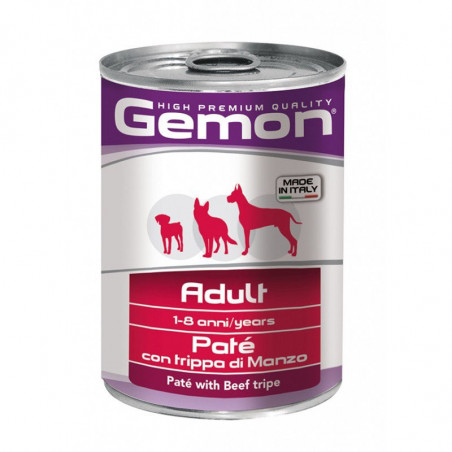 Gemon all breeds adult konservuotas paštetas suaugusiems šunims su jautiena 400g|Gemon