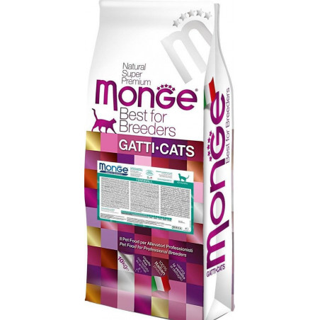 Monge Daily Line Hairball super premium pieaugušo kaķu barība ar vistas gaļu 10kg|Monge