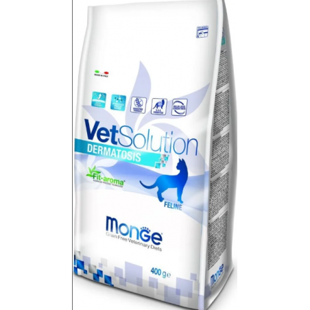 M81542 MONGE VetSolution Cat Dermatosis 400 g|Monge