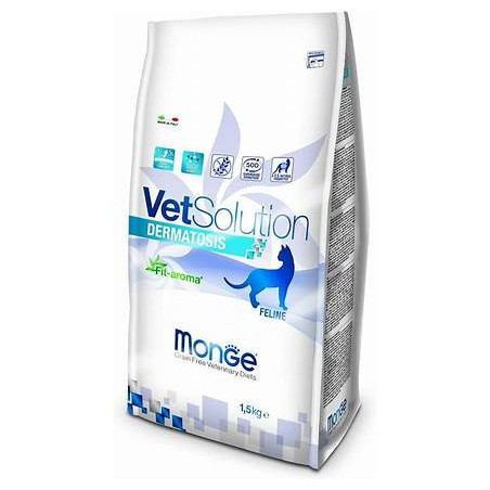 M81559 MONGE VetSolution Cat Dermatosis 1,5 kg|Monge