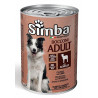 Simba Adult lamb visavertis konservuotas pašaras suaugusiems šunims su ėriena 415g|Monge