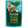 Monge BWild kons. pašaras su menke, krevetėmis ir daržovėmis padaže 85g|Monge