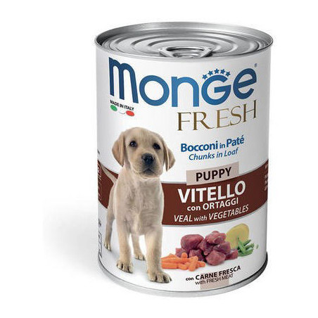 Monge Fresh Puppy konservi jaunajiem suņiem ar vistas gaļu 400g|Monge