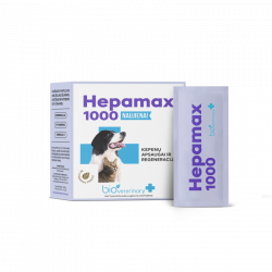 Bioveterinary Hepamax 1000 suplement diety dla zwierząt domowych N28