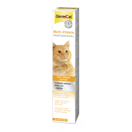 02.421735 GIMPET MULTIVITAMIN PASTE PROF. 20GR (24) pasta katėms|Gimborn