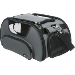Torba transportowa do samolotu TRIXIE Wings, 28x23x46 cm, szaro-niebieska