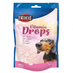 TRIXIE Vitamin Drops, krople witaminowe o smaku jogurtowym, 200 g