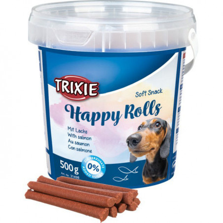 TRIXIE skanėstai šunims, minkštas užkandis Happy Rolls 500 g|Trixie