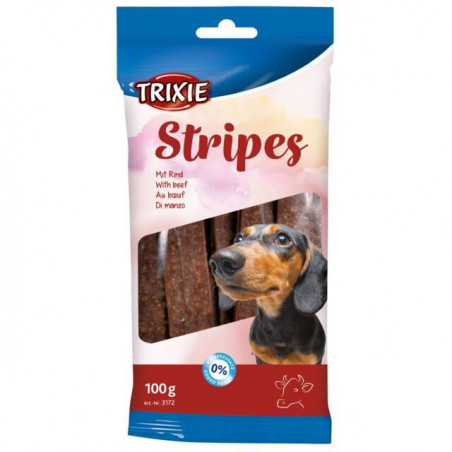 TRIXIE Strips, wołowina, 10 szt. - 100 g|Trixie