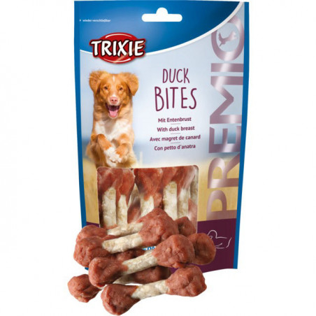 TRIXIE PREMIO przysmaki dla psów, kąski z kaczki, 80 g|Trixie