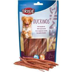 TRIXIE PREMIO skanėstai šunims, antienos juostelės, 80 g