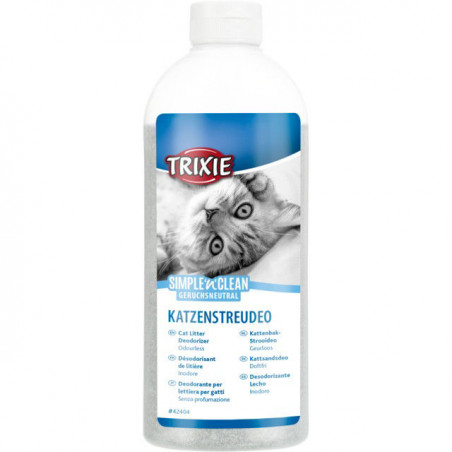 TRIXIE Simple'n'Clean kaķu tualetes atsvaidzinātājs, aktīvā ogle, 750 g|Trixie