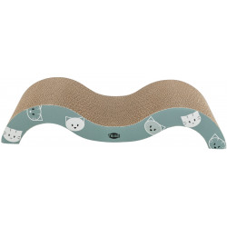 TRIXIEKartotinė draskyklė su katžole "Mimi banga", 50×9×23 cm