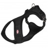 TRIXIE Comfort Soft touring petnešos, S-M 35-60cm/20mm, juodos|Trixie