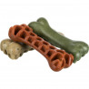 TRIXIE Denta Fun Veggie Bone ar dobumiem un aļģēm, 8,5 cm, 28 g|Trixie