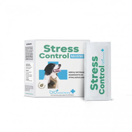 Bioveterinary Stress Control maisto papildas augintiniams N28|bioVETERINARY