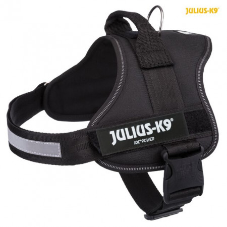 Julius K9® Petnešos, XL/2: 71–96 cm/50 mm, juodos|K-9