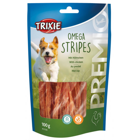 TRIXIE PREMIO Omega ribad, kana, 100 g (pakend 6)|Trixie