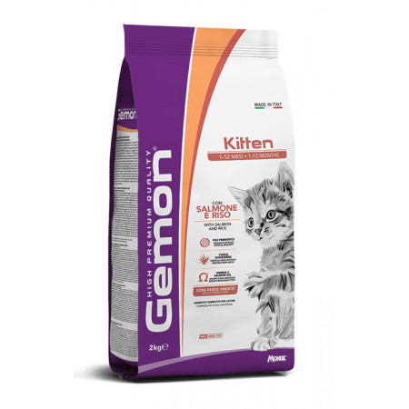 GEMON - Dry Cat Kitten chicken & rice 7 kg|Gemon