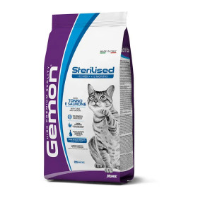 GEMON - Dry Cat Sterilized su tunu ir lašiša 2 kg