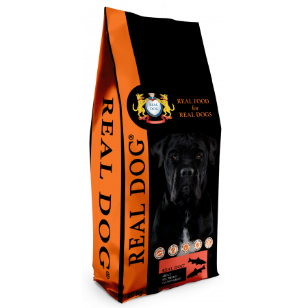 Real Dog Adult All Breeds lõhe ja riisiga 20kg|Real Dog