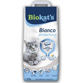 BIOKAT'S Bianco Attracting Bouncing Bouncing Cat Litter 10kg