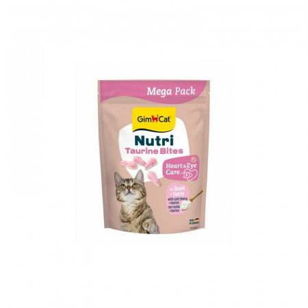 GIMCAT NUTRI TAURINE BITES QUARK (su taurinu ir rikota) 425 G|Gimcat