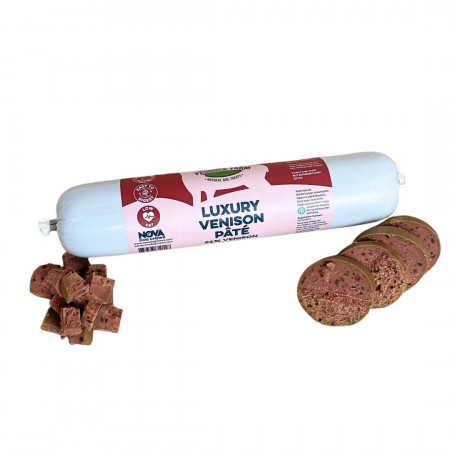 Stirnienos paštetas šunims – Paddock Farm Luxury Venison Pate|