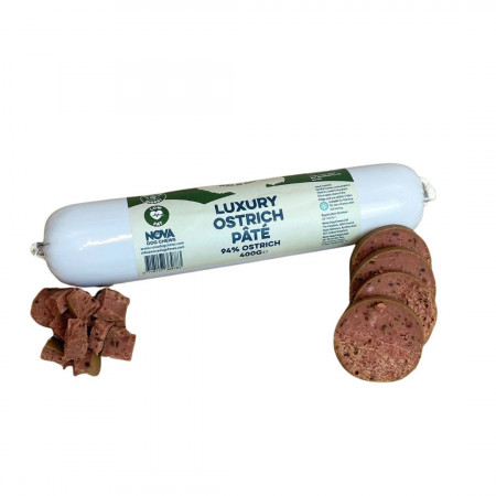 Strutienos paštetas šunims – Paddock Farm Luxury Ostrich Pate|