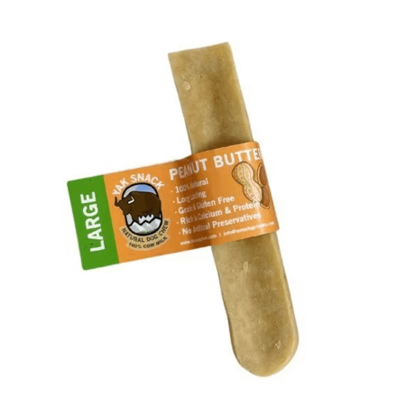 Jako sūris šunims su riešutų sviestu, Yak Snack Peanut Butter, L dydis|Yak Snack