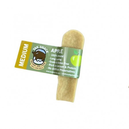 Jako sūris šunims su obuoliais, Yak Snack Apple, M dydis|Yak Snack