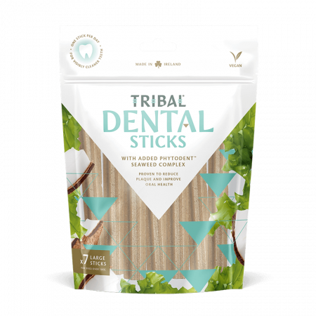 Zobu nūjiņas lielām šķirnēm - Tribal Large Dental Sticks|Tribal