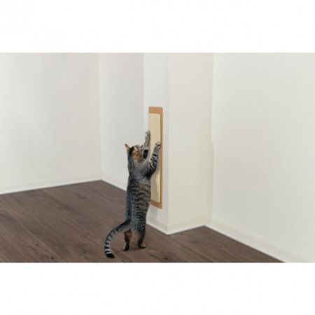 TRIXIE Kraapimispost lame, sisal, kassirohuga, 17x70 cm, naturaalne|Trixie