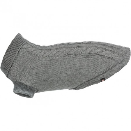 TRIXIE Kenton megztinis, XS: 24 cm, pilkas|Trixie