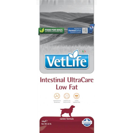 FARMINA VET LIFE - DOG Dry INTESTINAL ULTRACARE LOW FAT 10 kg|Farmina