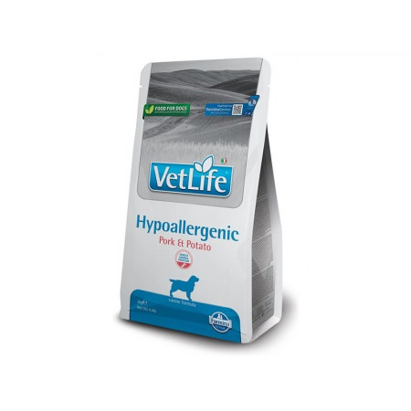 FARMINA VET LIFE - DOG Dry HYPOALLERGENIC Pork&ampPotato ADULT 2 kg|Farmina