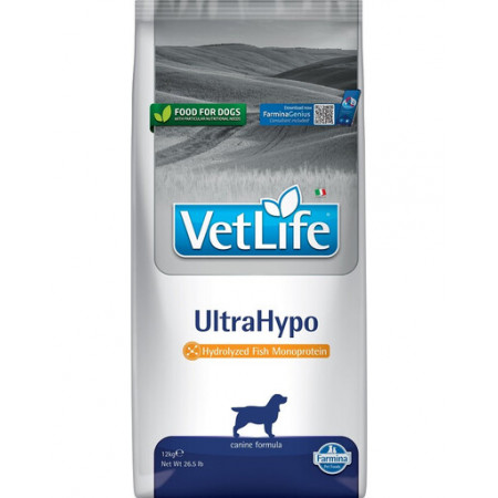 FARMINA VET LIFE - DOG Dry ULTRAHYPO 12 kg|Farmina