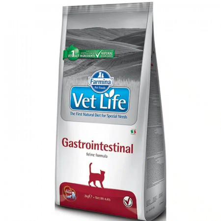 FARMINA VET LIFE - CAT Dry GASTRO INTESTINAL 2 kg|Farmina