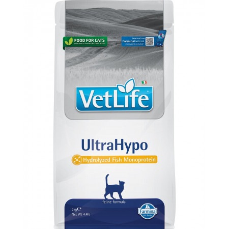 FARMINA VET LIFE - CAT Dry ULTRAHYPO 2 kg|Farmina