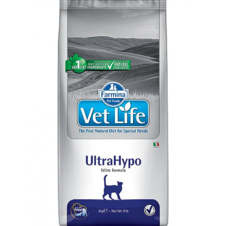 FARMINA VET LIFE - CAT Dry ULTRAHYPO 10 kg|Farmina